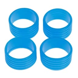 4Pcs/lot Silicone Tennis Racket Grip Ring Handle Closure Rubber Sweat-absorbing Band Fixed Stretchable Handle Tennis Accessories