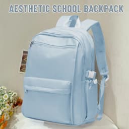 Large Capacity Waterproof University School Bags for Girls Nylon Laptop Bag Casual Schoolbag Women Daily School Backpacks Travel