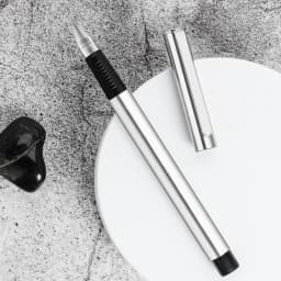 JINHAO 65 Fountain Pen Stainless Steel Writing Ink Pens F/EF/ 0.3mm Nib Student Business Office School Supplies Stationery