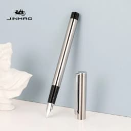 JINHAO 65 Fountain Pen Stainless Steel Writing Ink Pens F/EF/ 0.3mm Nib Student Business Office School Supplies Stationery