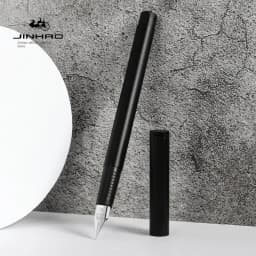 JINHAO 65 Fountain Pen Stainless Steel Writing Ink Pens F/EF/ 0.3mm Nib Student Business Office School Supplies Stationery