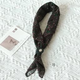 60cm Elegant Cotton Men's Cravat Floral Striped Navy Square Scarf With Button Birds Leaves Print Soft Neckerchief Suit Bandelet