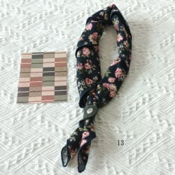60cm Elegant Cotton Men's Cravat Floral Striped Navy Square Scarf With Button Birds Leaves Print Soft Neckerchief Suit Bandelet