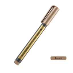 10 Colors Metallic Marker Kawaii Waterproof Permanent Paint Pen Stationery Water-based Color Pen Painting