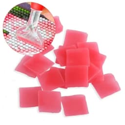 10-100 Pcs 2*2CM Diamond Painting Wax Mud Glue Accessory Diamond Embroidery Cross Stitch Diamond Painting Glue Tool