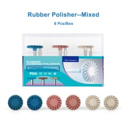 ELIJAH Dental Composite Resin Polishing Disc Kit Composite Resin Self-Glazed Polishing Disc Wheel For Tooth Whitening Materials