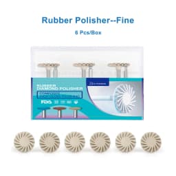 ELIJAH Dental Composite Resin Polishing Disc Kit Composite Resin Self-Glazed Polishing Disc Wheel For Tooth Whitening Materials