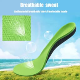Premium Silicone Gel Insoles for Shoe Men Women Orthopedic Arch Support Sports Insoles for Flat Feet Plantar Fasciitis Shoe Sole