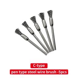 Wire Wheel Cup Brush Set Drill Polishing Dremel Tools 3mm Shank for Power Die Grinder Rotary Electric Abrasive Tool
