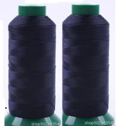 Heavy Duty Thread 1500 Yards 210D/3 All Purpose High Strength Polyester Sewing Thread for Weave Upholstery Jeans Beading Purse