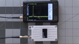 Newest Spectrum Analyzer Handheld Tiny Spectrum Anslyzer Tinysa Ultra 2.8/4' Display 100kHz to 5.3GHz 32GB Card Version V0.4.5.1