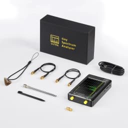 Newest Spectrum Analyzer Handheld Tiny Spectrum Anslyzer Tinysa Ultra 2.8/4' Display 100kHz to 5.3GHz 32GB Card Version V0.4.5.1
