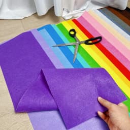 20/40/60cm Nonwoven Needlework Felt Fabric Patchwork Cloth Bundle for Kids Scrapbooking Doll Sewing Crafts DIY Quilting Sheet
