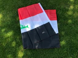 SKY Flag Free Shipping Iraq Flag Nation 90x150cm 3ft X 5ft Polyester Banner Custom Flag All Over the World Worldwide