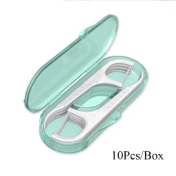 ELIJAH 1 Box Portable Floss Toothpick Box Toothpick Floss Storage Box Floss Toothpick Set Teeth Cleaner With Storage Tube Gift