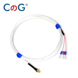CG K/PT100 Type M3 M4 Copper Screw Thermocouple with 0.5/1/2M High Precision Waterproof PTFE Cable 3D Printer Temperature Sensor