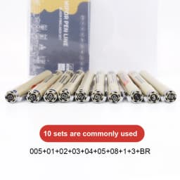 12 Tip Pigment Liner Micron Ink Marker Pen for Manga Draw Sketching Needle Pen Hook Line Pen Sketch Stationery Set Art Supplies