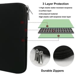 High Quality Laptop Bag Soft Cover 12 13 14 15 17 Inch for Macbook Huawei Xiaomi Hp Dell Lenovo Notebook Accessories