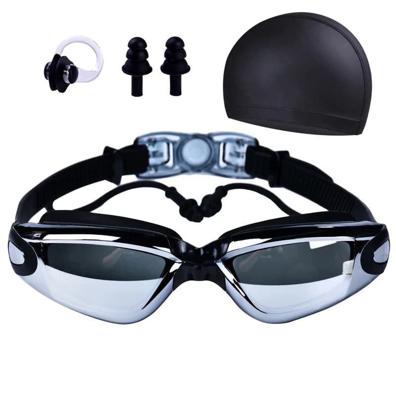 High-Definition Waterproof and Anti-Fog Swimming Goggles for Men and Women