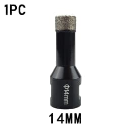 1 Pcs M14 Thread Diamond Dry Vacuum Brazed Drilling Core Bits Set porcelain tiles crowns Drill Granite Marble Hole Saw Tools