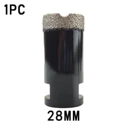 1 Pcs M14 Thread Diamond Dry Vacuum Brazed Drilling Core Bits Set porcelain tiles crowns Drill Granite Marble Hole Saw Tools