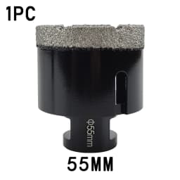 1 Pcs M14 Thread Diamond Dry Vacuum Brazed Drilling Core Bits Set porcelain tiles crowns Drill Granite Marble Hole Saw Tools