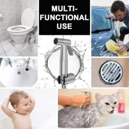 Handheld Hand Bidet faucet For Bathroom hand sprayer shower head Bidet sprayer set For toilet Stainless Steel self cleaning