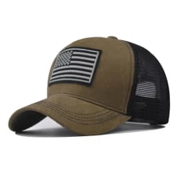 Fashion Cotton Men Women Tactical Fashion Baseball Cap Usa American Flag Outdoor Unisex Hip Hop Hats For Runing