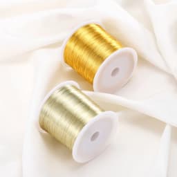 18K Real Gold Plated Copper Wire For DIY Handmade Jewelry Making Supplies Jewellery Accessories Beads Materials Wire Wholesale