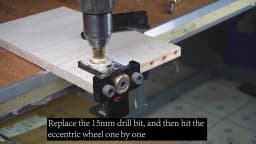 Woodworking 3 In 1 Doweling Jig Kit -Adjustable Wood Dowel Punch Locator Aluminum Pocket Hole Jig, Cabinet Hole Drill Guide Tool