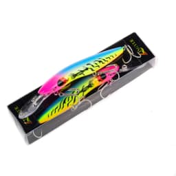 LINGYUE Big Minnow 16cm Fishing Lures 26g Deep Diving 8M+ Hard Crankabits Wobblers Quality Hooks Fishing Tackle With Retail Box