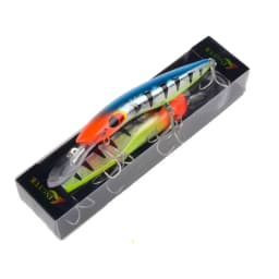 LINGYUE Big Minnow 16cm Fishing Lures 26g Deep Diving 8M+ Hard Crankabits Wobblers Quality Hooks Fishing Tackle With Retail Box