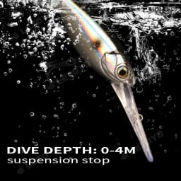 LETOYO Suspending Minnow 3.8g 6g 10g 0-4m Depth Deep Dive Artificial Bait Trout Bass Lures For Pike Minnow Fishing Lures