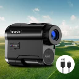 REVASRI Golf Laser Rangefinder 600M Telescope with Flag-Lock Slope Distance Meter or 1000M Camouflage Hunting Monocular
