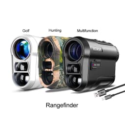 REVASRI Golf Laser Rangefinder 600M Telescope with Flag-Lock Slope Distance Meter or 1000M Camouflage Hunting Monocular