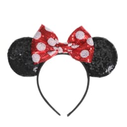 Mouse Ears Headhand for Girls Adults Cute Cartoon Party Cosplay Hair Accessories Sequin Bows Hairband Toys
