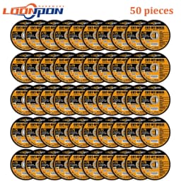 Loonpon 75mm/3inch Resin Cutting Disc 9.5mm Bore Circular Saw Blade Cut Off Wheel Angle Grinder Discs for Metal Stainless Steel