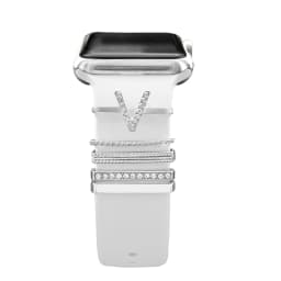 Decoration For Apple watch band 9 8 7 6 se Diamond Jewelry Charms Accessories correa samsung/Huawei strap 20/22mm watch Bracelet