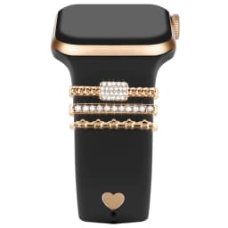 Decoration For Apple watch band 9 8 7 6 se Diamond Jewelry Charms Accessories correa samsung/Huawei strap 20/22mm watch Bracelet