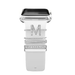 Decoration For Apple watch band 9 8 7 6 se Diamond Jewelry Charms Accessories correa samsung/Huawei strap 20/22mm watch Bracelet