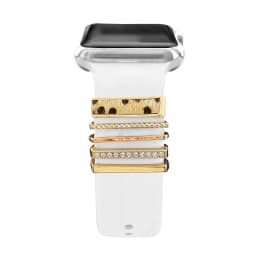 Decoration For Apple watch band 9 8 7 6 se Diamond Jewelry Charms Accessories correa samsung/Huawei strap 20/22mm watch Bracelet