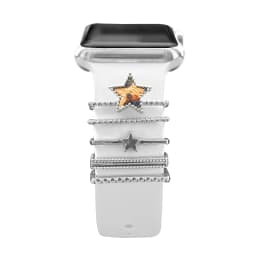Decoration For Apple watch band 9 8 7 6 se Diamond Jewelry Charms Accessories correa samsung/Huawei strap 20/22mm watch Bracelet