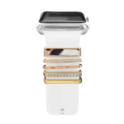 Decoration For Apple watch band 9 8 7 6 se Diamond Jewelry Charms Accessories correa samsung/Huawei strap 20/22mm watch Bracelet