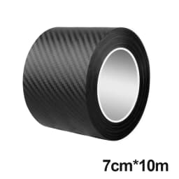 SEAMETAL 3D Carbon Fiber Car Protective Film Door Threshold Protector Anti Scratch Stick Edge Guard Wear Resistant Waterproof