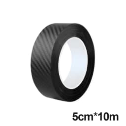 SEAMETAL 3D Carbon Fiber Car Protective Film Door Threshold Protector Anti Scratch Stick Edge Guard Wear Resistant Waterproof