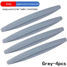 6/4 Piece Universal Front Rear Bumper Corner Protector Guard Car Anti-collision Protection Decoration Strip Car Accessories New