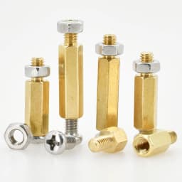 M2 M2.5 M3 M4 M5 Brass Motherboard Standoff Spacer Pillar 5mm 10mm 20mm Stainless Steel Screw Bolt Nut Kit Hex Stud PCB Column