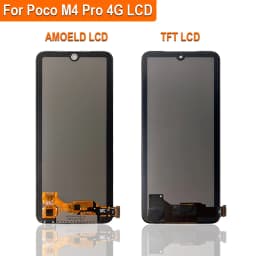 6,79" Super AMOLED Display MZB0B5VIN 2201117PI 2201117PG LCD For Xiaomi Poco M4 Pro 4G LCD Touch Screen Digitizer Assembly