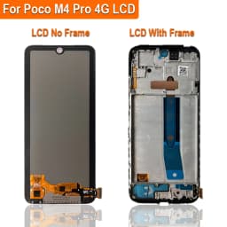 6,79" Super AMOLED Display MZB0B5VIN 2201117PI 2201117PG LCD For Xiaomi Poco M4 Pro 4G LCD Touch Screen Digitizer Assembly