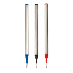 3/20 PCS Metal Refills 0.5mm for Roller Ballpoint Pen Business Pen Ball Pen Refills 11cm Length Office School Supply Stationery